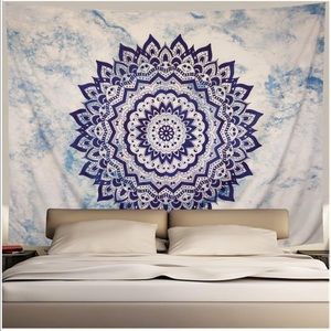 Bohemian Mandala psychedelic Flower Tapestry